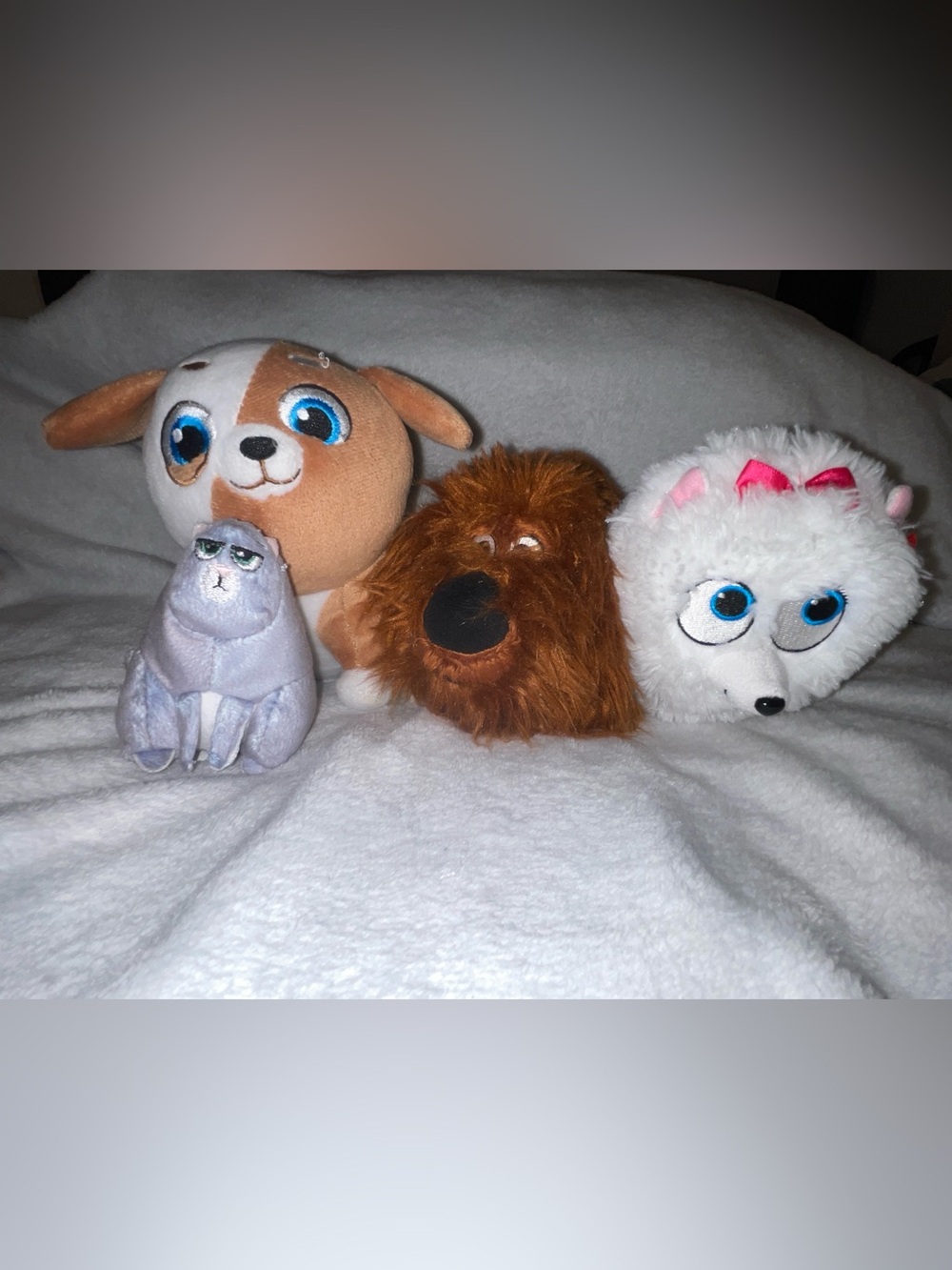 Secret Life of Pets Lot of 4 Plushies
